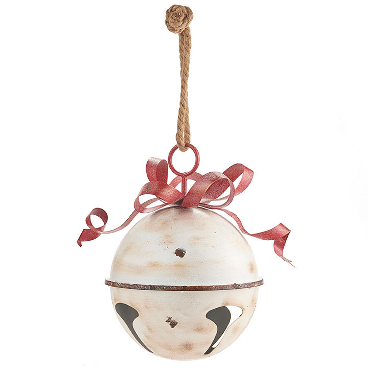 Metal Hanging Jingle Bell Ornament 13 75 Inch