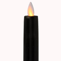 halloween operated battery flame inch candles flameless timer taper candle moving lighted decor