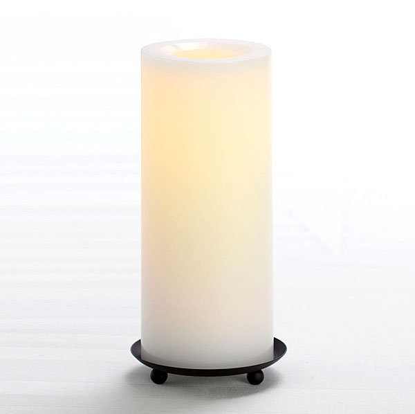 ... Unscented Candle Impressions White Battery Candle -Timer - Buy Now