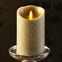 flame candle operated battery moving candles remote glitter timer luminara ready champagne