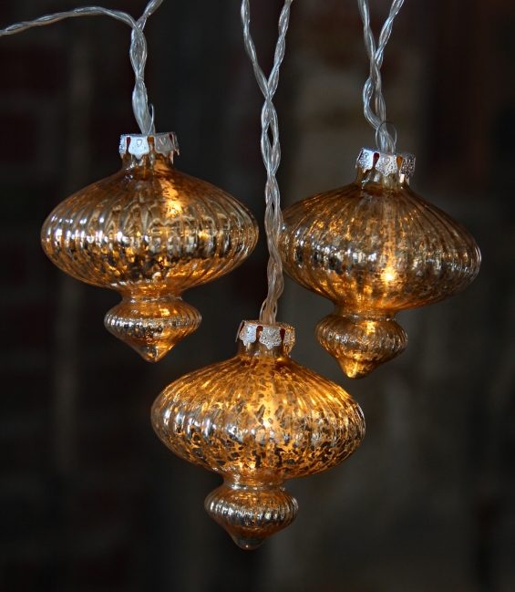 battery operated gold lights