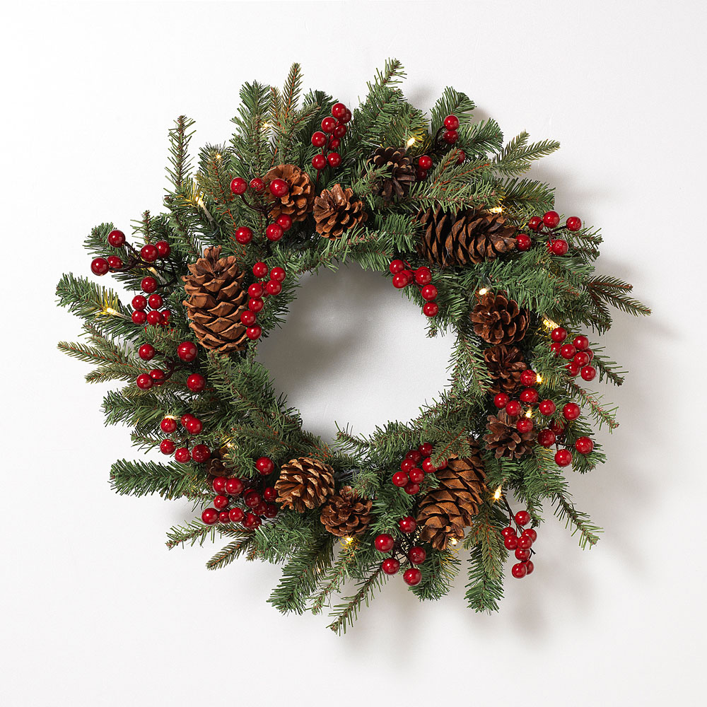 Christmas Wreath Stand - Adjustable 43.5 Inch
