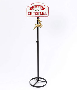 Christmas Wreath Stand - Adjustable 43.5 Inch