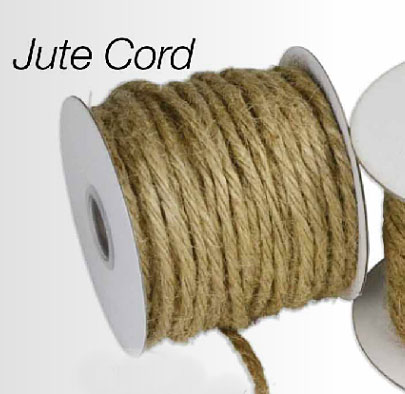 Natural Jute Cord - 3.5 mm x 25 Yards