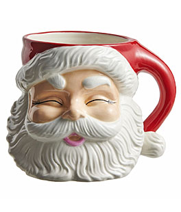 7.5 Inch Red Santa Container - From RAZ