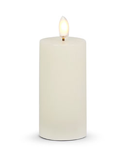 2 x 4 Inch Ivory Pillar Candle - Luminesce Flameless Candle Collection