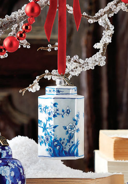 Blue & White Ginger Jar Ornaments
