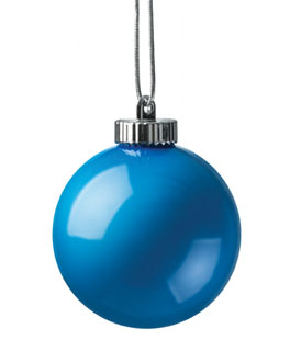 Illuminating Blue LED Pulsing 5"" Globe - Battery Powered Light Sensor