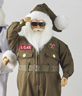 Air Force Santa Healthcare Hero - 18 Inch NEW 2023