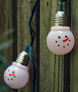 Electric Snowman String Light - 10 Count
