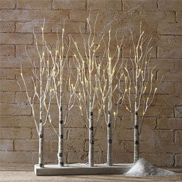 Lighted Branches: Electric and Battery Operated